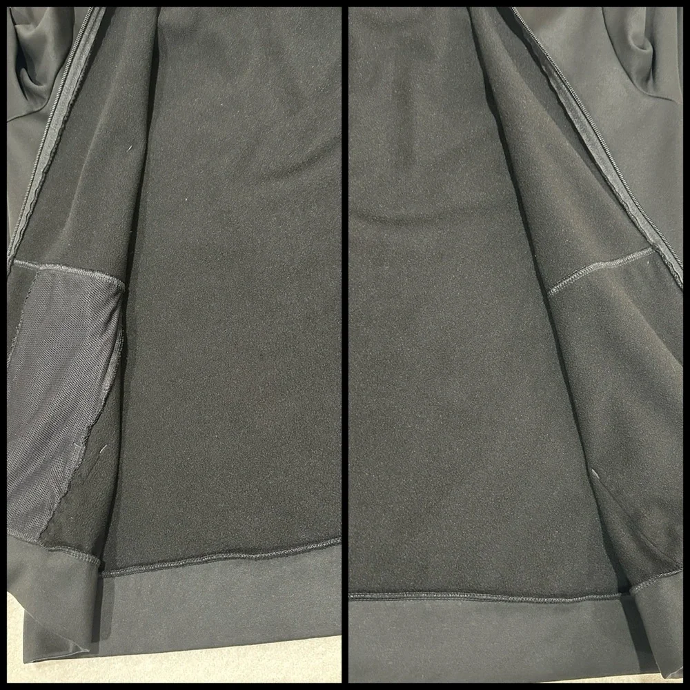 NikeThermaFit🔥🪶 XL Black Hooded Zip Up Jacket, 3 Pockets, Like New, Clean. Warm - Picture 11 of 17